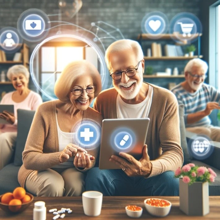 Aging Gracefully Online: Navigating Healthcare with Senior-Friendly Prescription Refills