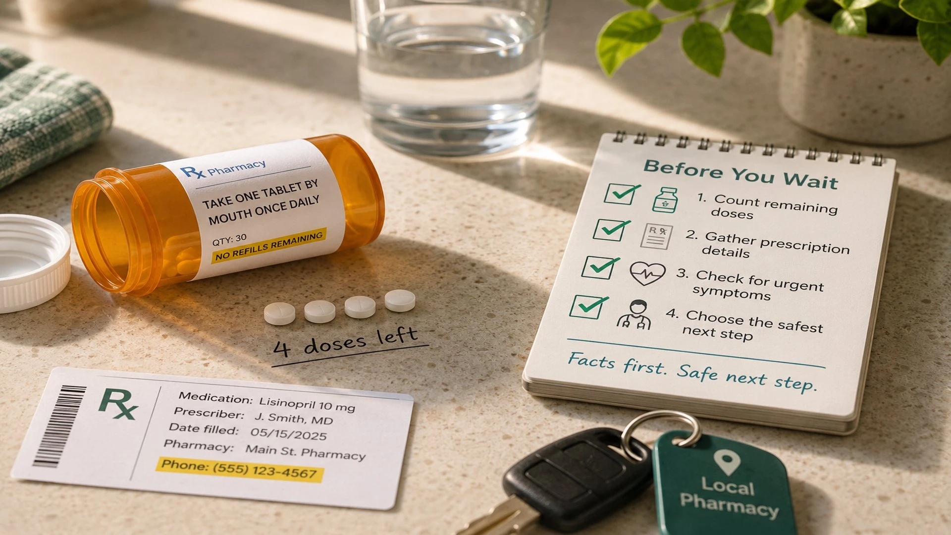 Doctor Closed, Bottle Empty: What to Check Before You Wait