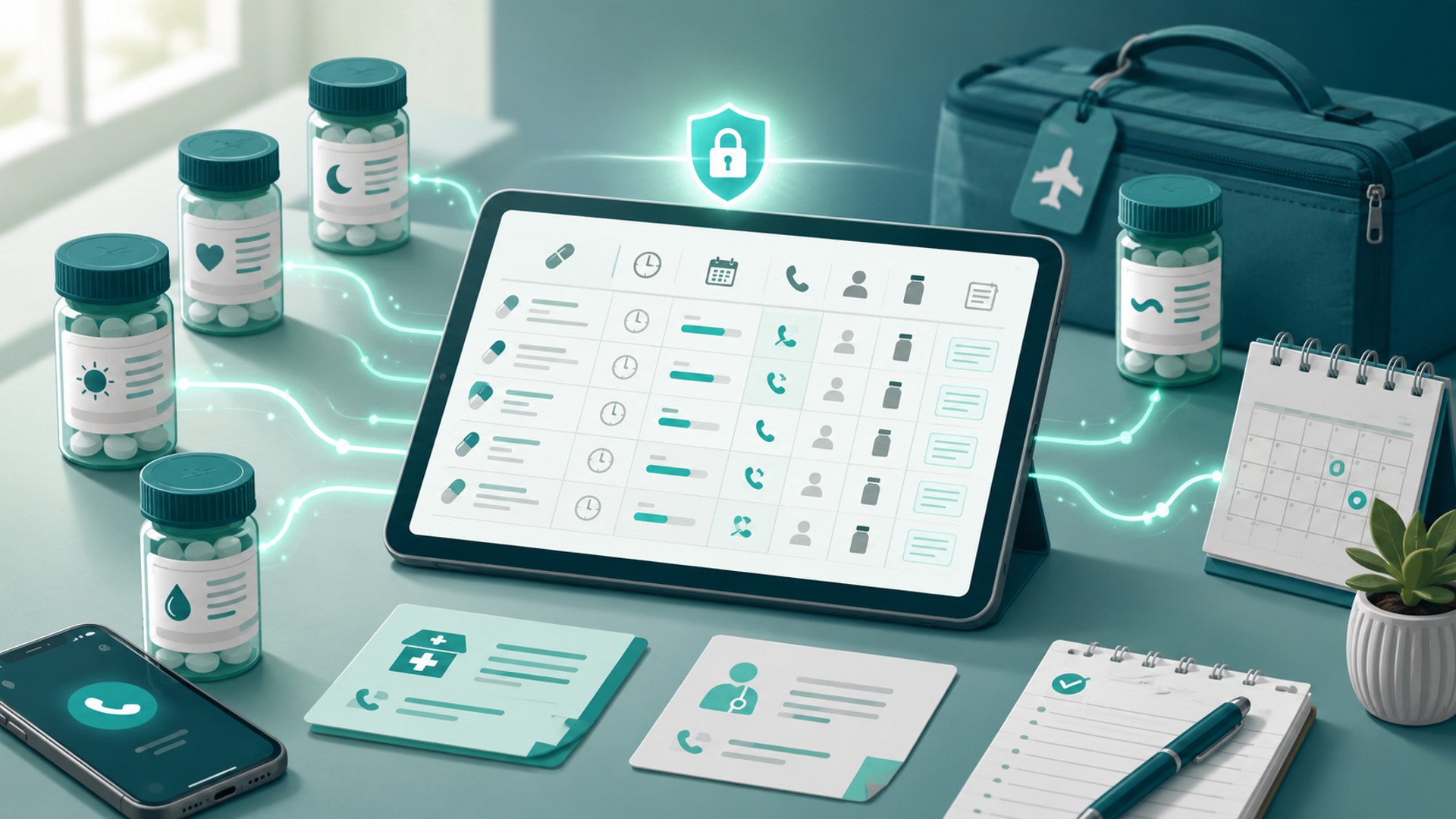 How to Keep Refill Information Organized When You Manage Multiple Chronic Prescriptions