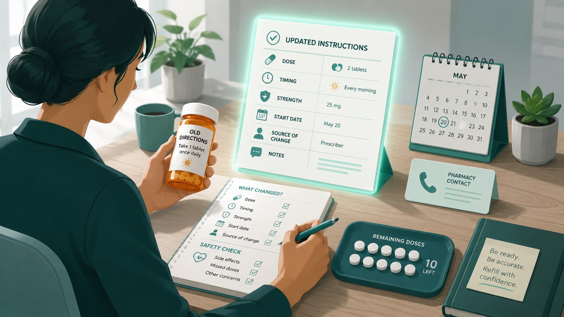 What to Check When Your Maintenance Medication Dose or Schedule Has Changed